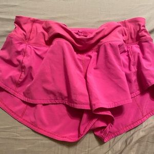 Sonic pink lulu shorts